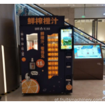 Máquina de venda automática de suco de laranja